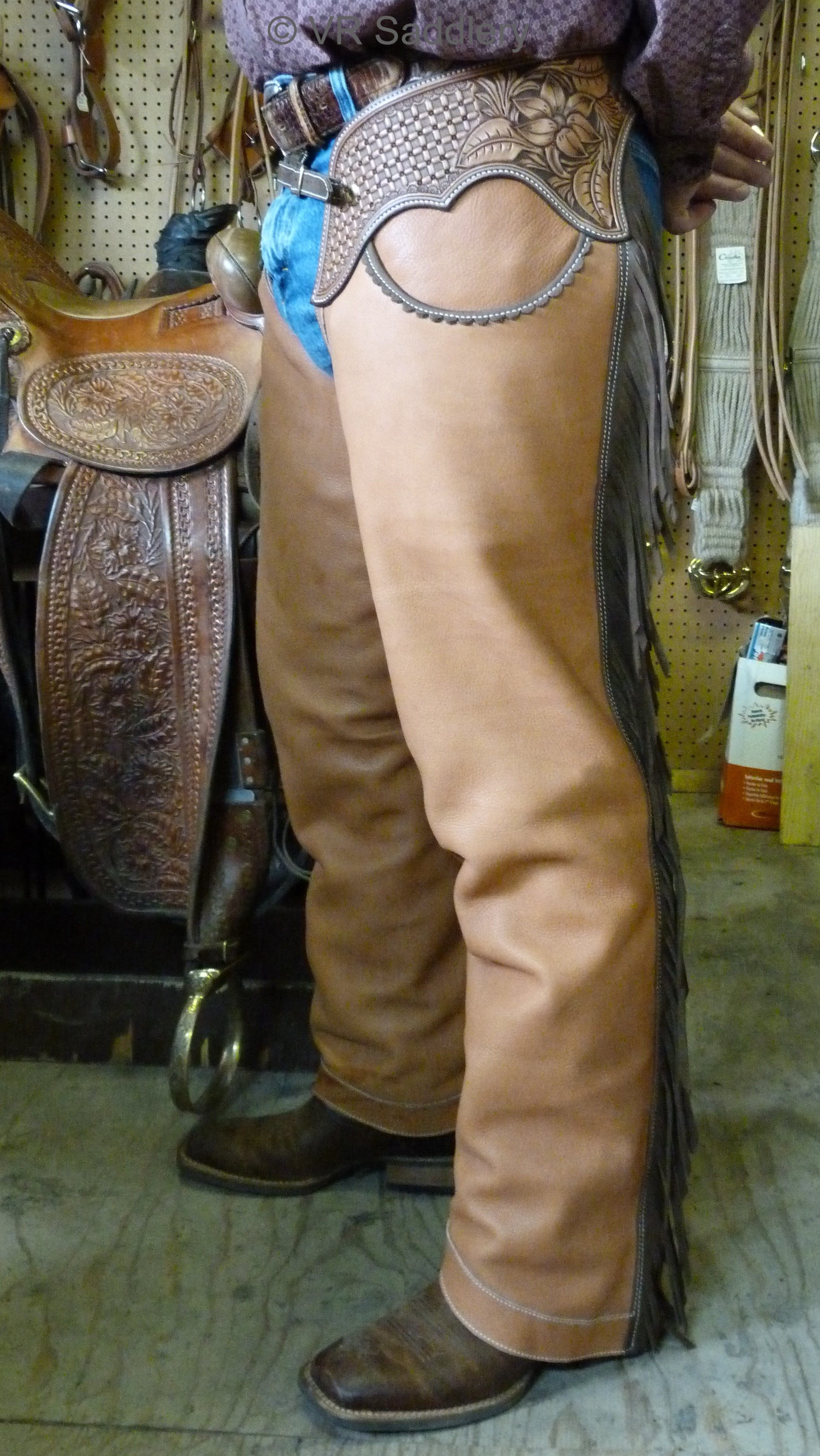 VR Saddlery Custom Chaps and Chinks